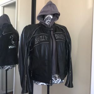 Leather Harley Davidson Jacket